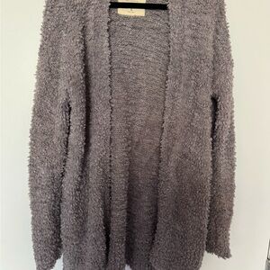 Hollister Soft Gray Women's Cardigan